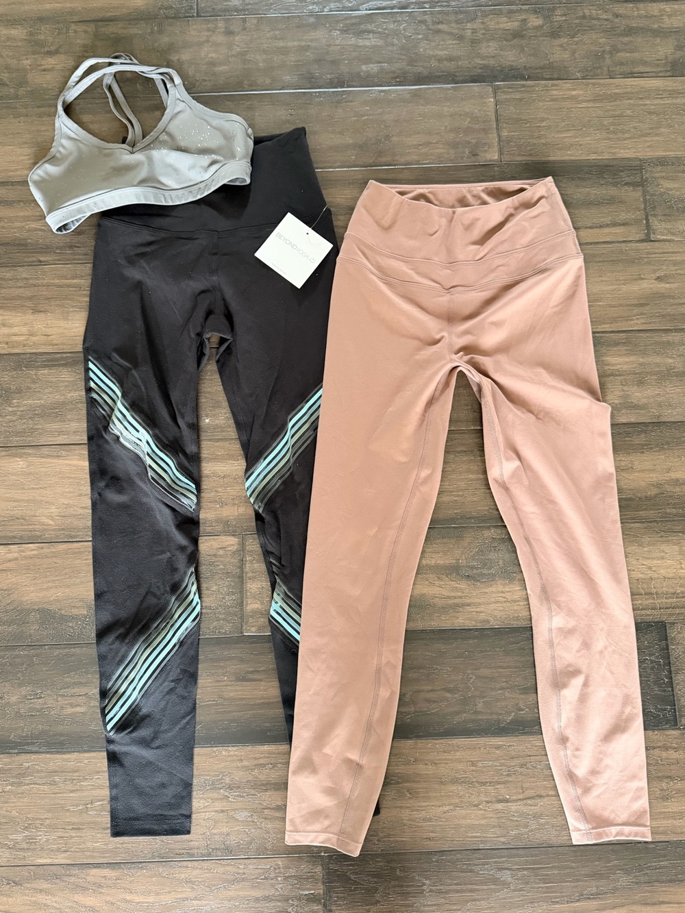 BEYOND YOGA + VARLEY Size Small Leggings & Sports Bra Bundle of 3 Items NWT!!